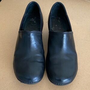 Merrell Black Leather Loafers
